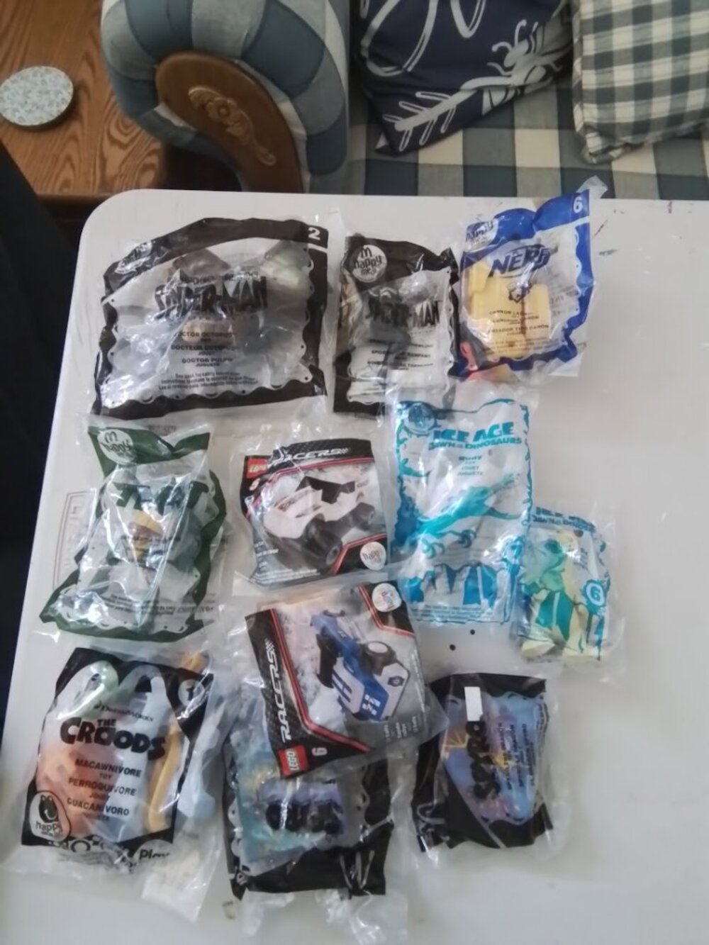 Lot of 11 McDonald's Toys - New In Original Bags